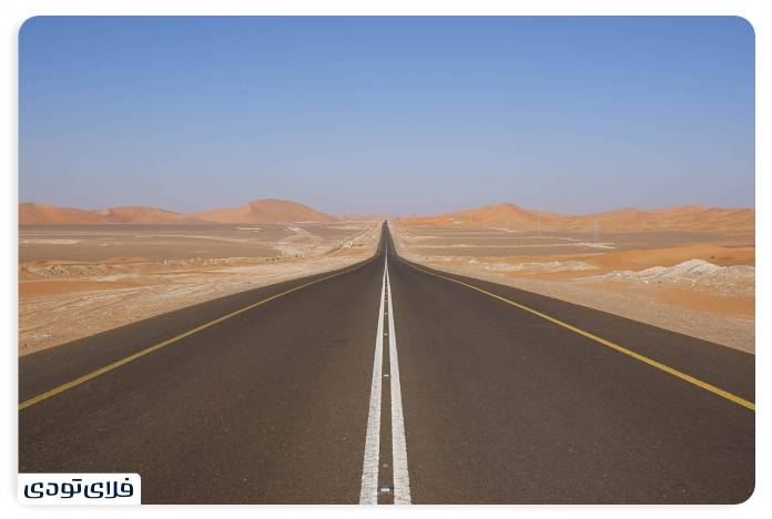 Egyptian desert A differe experience than nature tourism The access route to the Egyptian desert