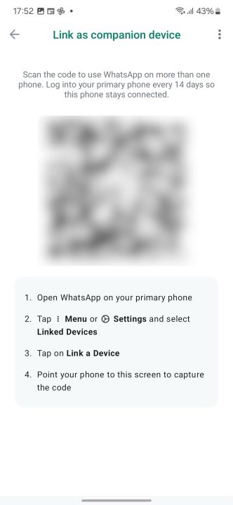 Using one WhatsApp accou on two phones