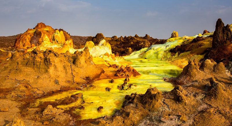 Danakil desert in Ethiopia, source: space, photographer: KrasnovaE