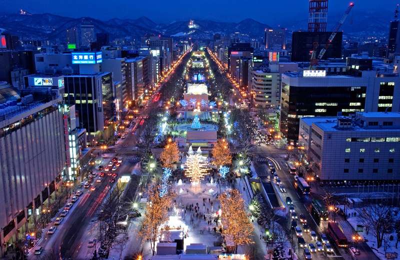 Sapporo Snow Festival in Hokkaido, <a href=