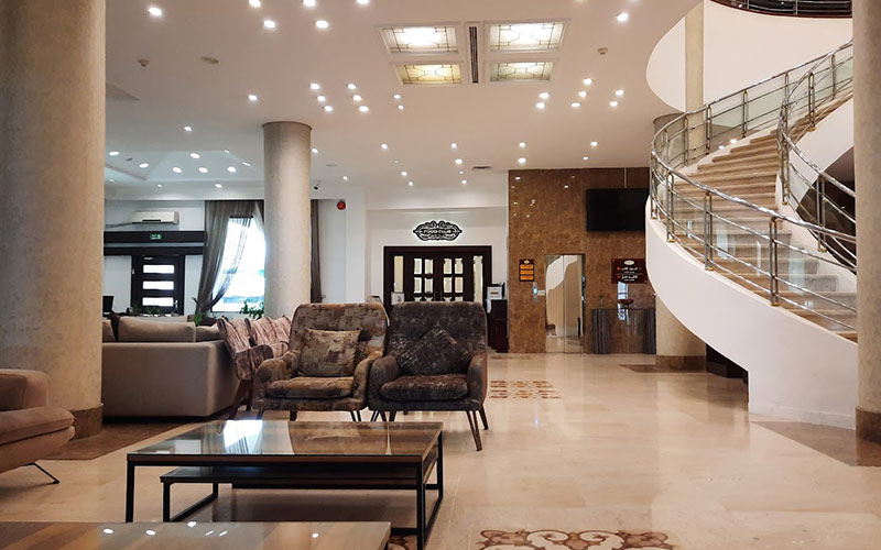 Lobby of Shaygan Hotel in Kish, photo source: Google Map, photographer: Shayan RJB