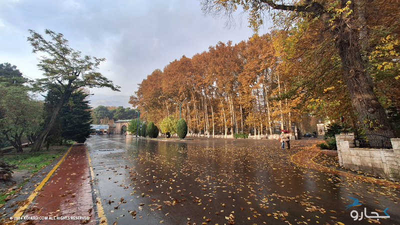 Autumn in Saadabad Palace