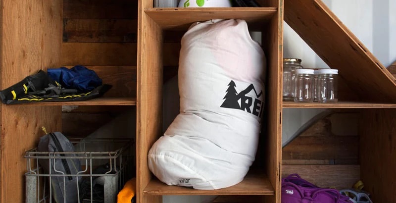 sleeping bag protective bag; Photo source: rei.com website. Photographer: Unknown