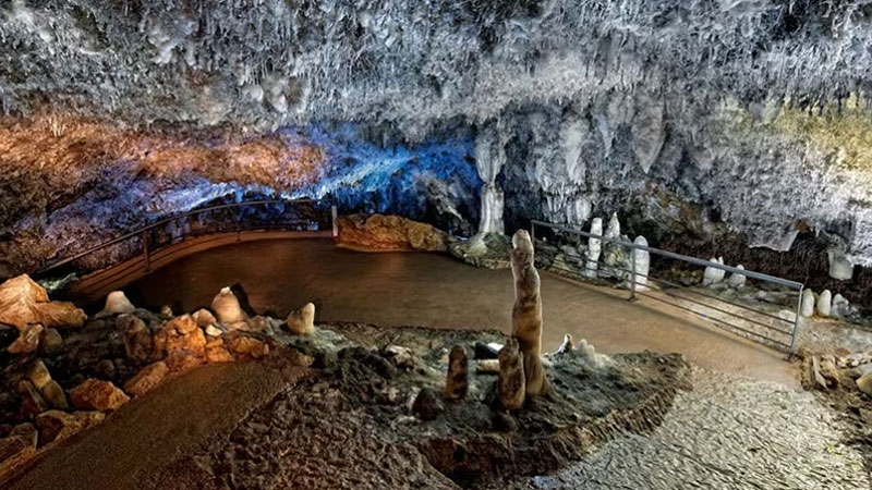 Cave of El Soplao in Caabria