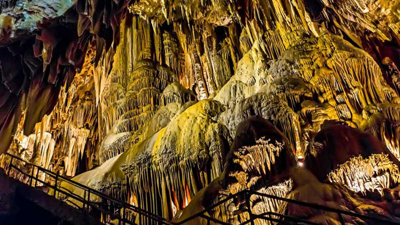 Caves of Valporcoro in Leon