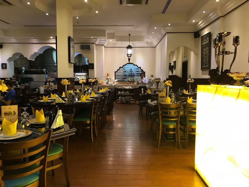 Persian restaura hall and couer, Jumeirah branch, Dubai; Photo source: Tripadvisor, photographer: Mohammad Reza S