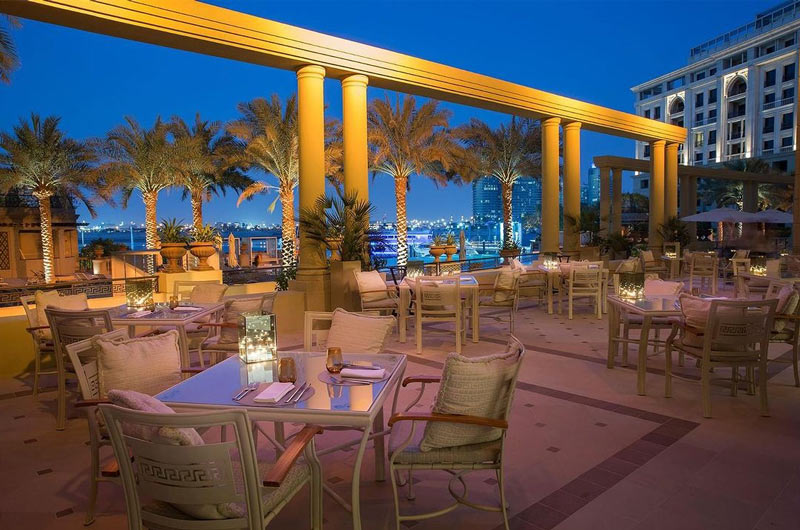 The open space of the Enigma restaura in Dubai; Photo source: enigmadxb Instagram, photographer: unknown