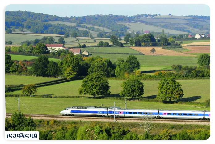 Economic travel by train in Europe Low cost adveure Choose the most beautiful scenery instead of short routes