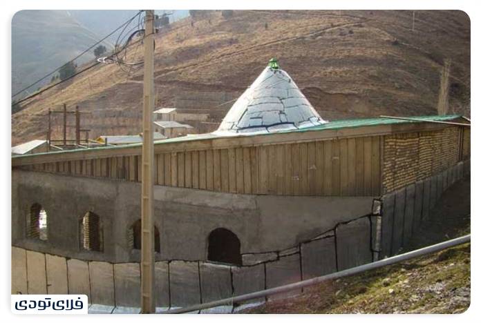 The blessed tomb of Imamzadeh Ibrahim; A shrine in the heart of nature