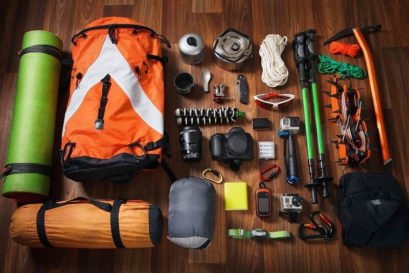 rock climbing equipme; Photo source of setareh.camp website. Unknown photographer
