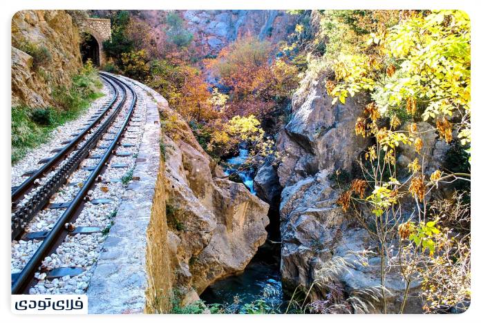 Odootos Mouain Railway, Greece