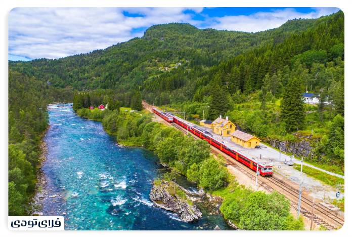 Train Bergen, Norway