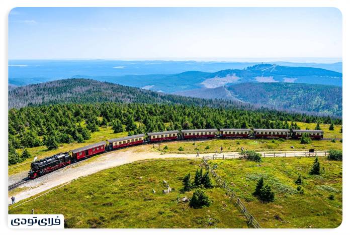 Broken train, Germany