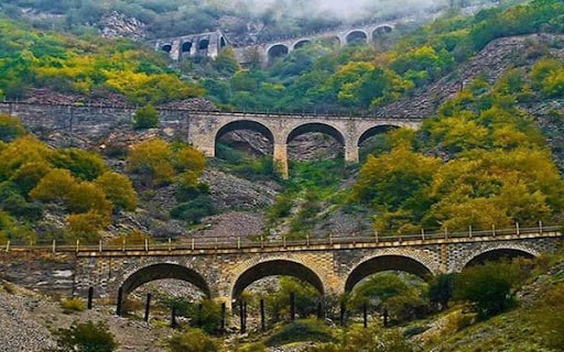 Tehran-Sari railway route; The most beautiful rail route in Iran, three gold lines