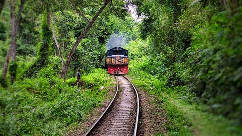 Tehran-Gorgan railway route