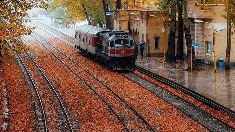 Tehran-Gorgan railway route
