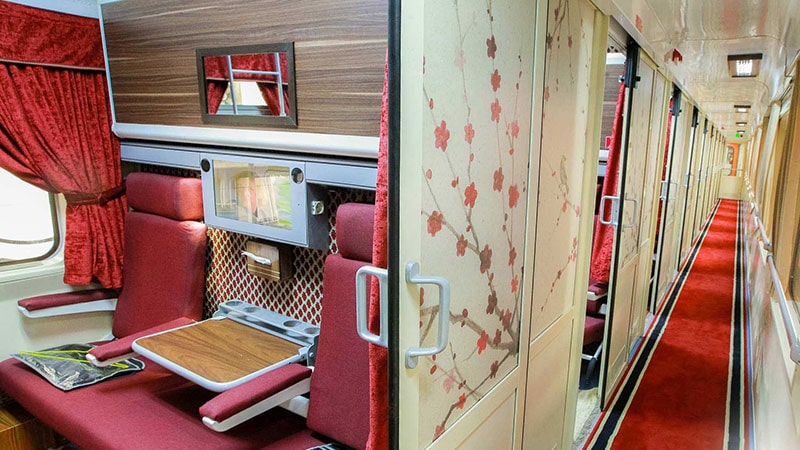 The most beautiful train in Iran