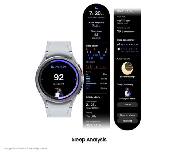 One UI 6 Watch user ierface