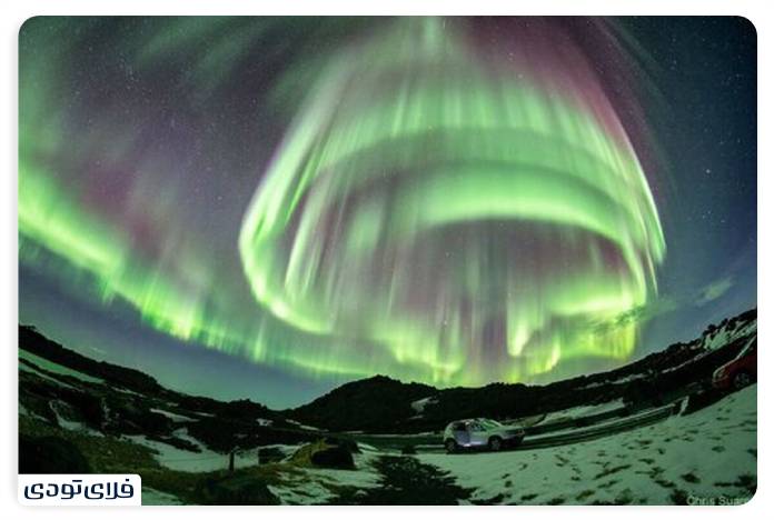 Aurora in Aarctica