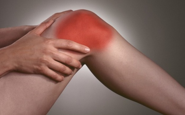 Treatme of knee swelling at home