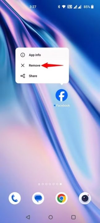 Sorting apps on Android phones