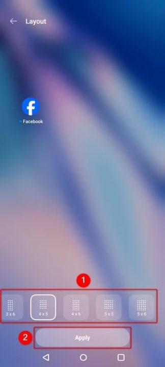 Sorting apps on Android phones