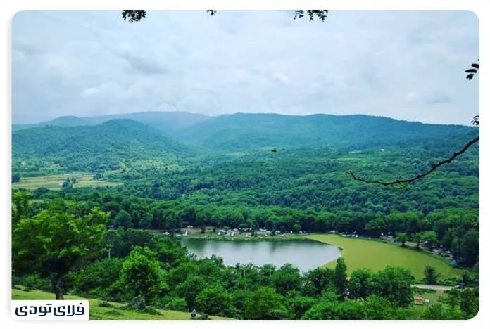 Lake Halimah Jan, the beautiful bride of Rudbar jpg