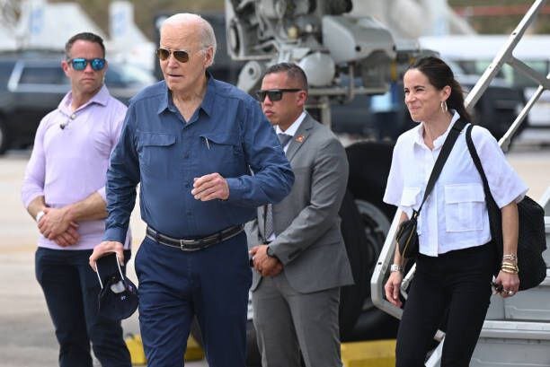 Biden went to Amazon