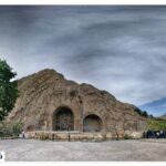 Where is Bostan Arch of Kermanshah?