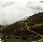 Where is the road from Islam to Khalkhal?