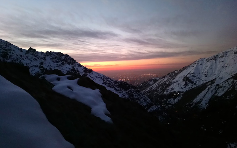 Night climbing in the resort, photo source: Google Map, photographer: Babak Moradi