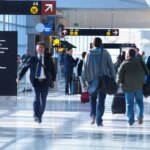 Tourists at an American airport, photo source: airport-world.com, photographer: unknown