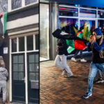 Video/ Israeli fans tore the Palestinian flag in the Netherlands