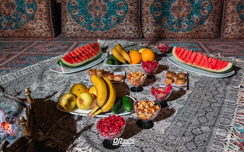 Celebrating Yalda night at Orchid Cafes