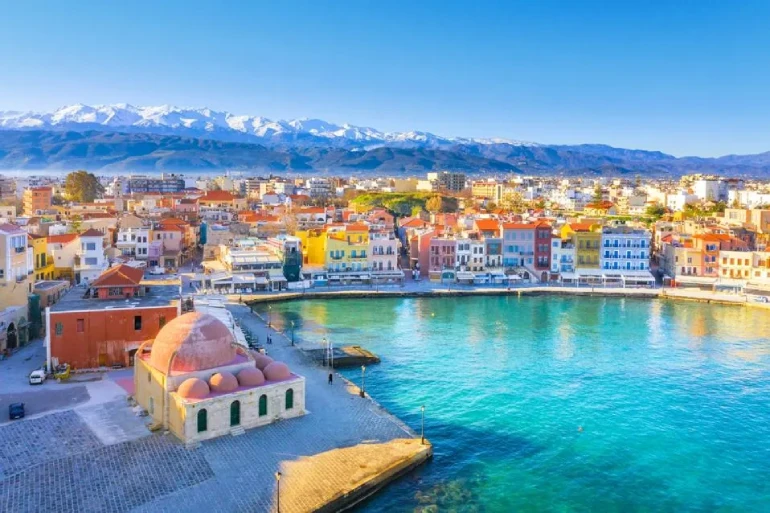 Where is the island of Crete?