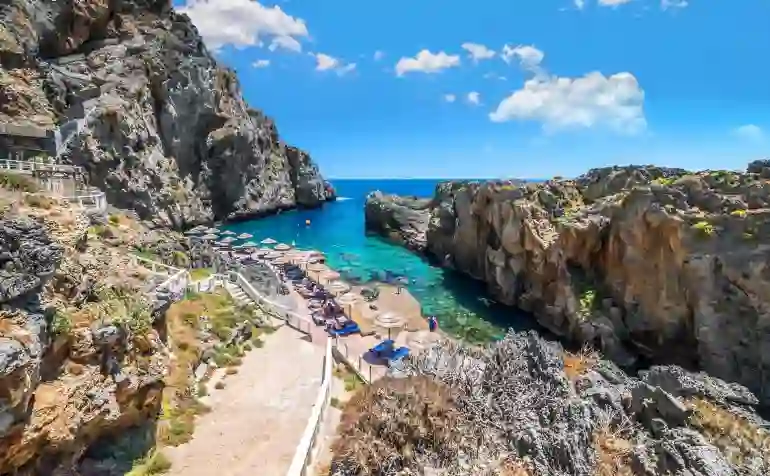 The island of Crete 