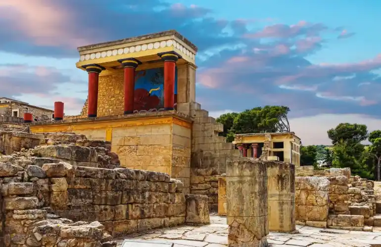 Ancie palaces of Knossos