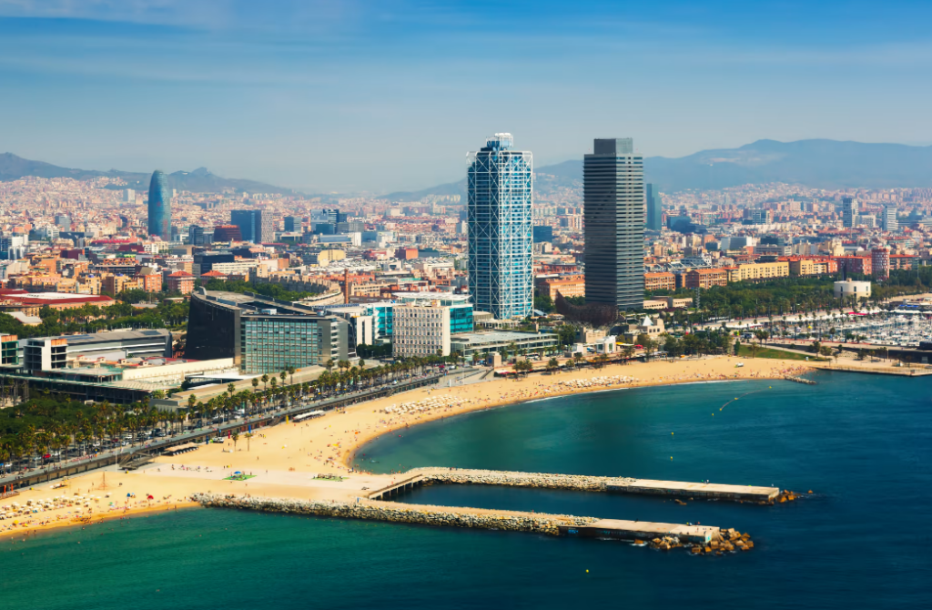 Barcelona beach