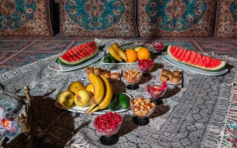 Restaura report for Yalda night 1403; A memorable Yalda night with a special menu