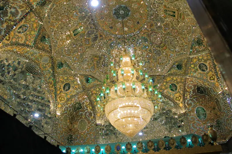 The roof of Imamzadeh Prince Hossein Qazvin court