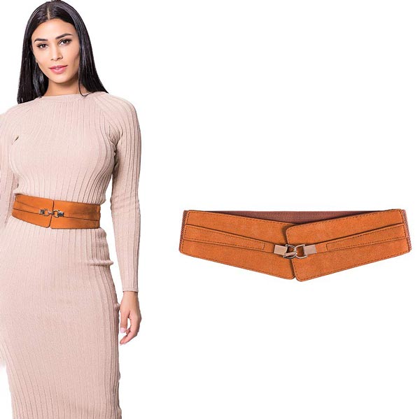 The most stylish model of elastic women's dress belt