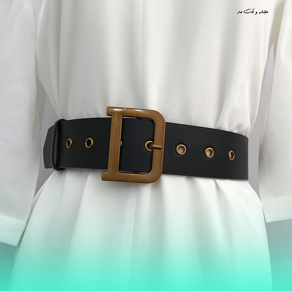Stylish, thick and wide women's belt
