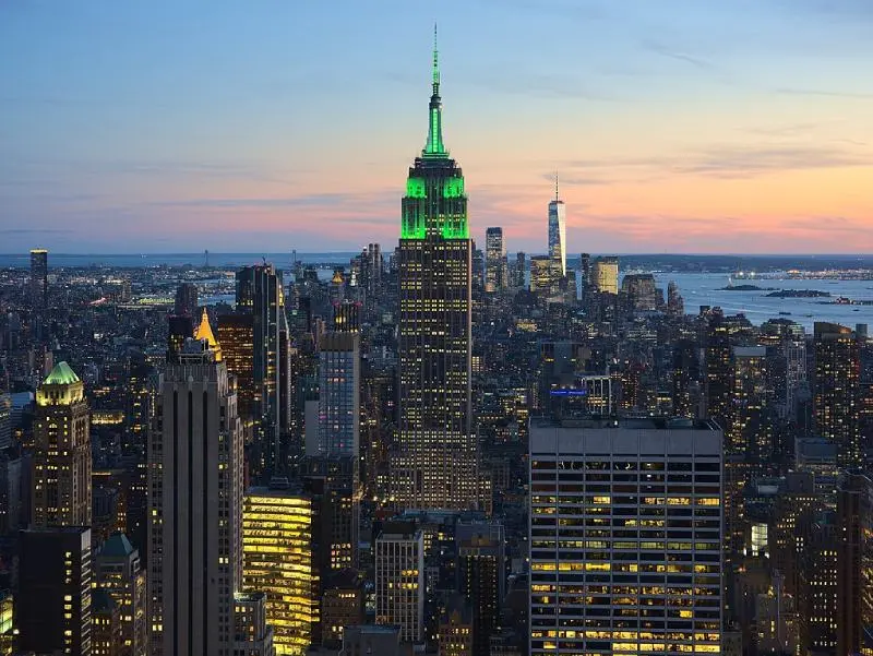 Empire State Tower in New York. Source: Wikimedia, photographer: Dllu