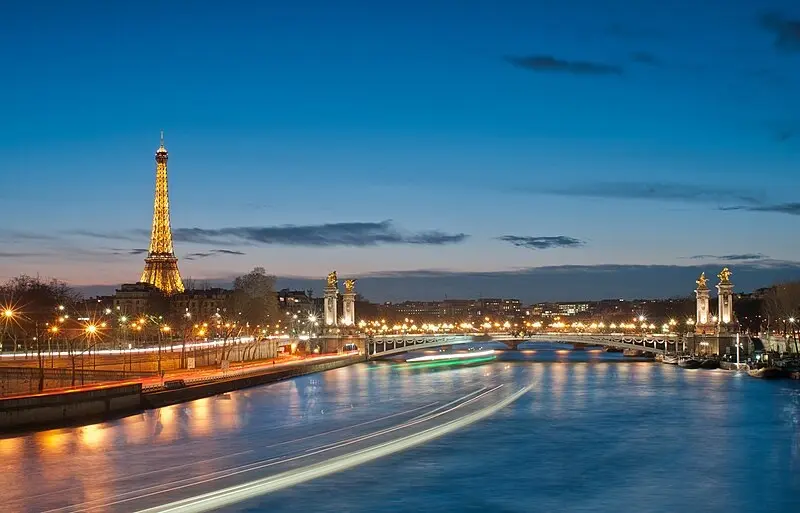 View of the city of Paris and the Eiffel Tower. Source: Wikimedia; Photographer: Getfunky Paris