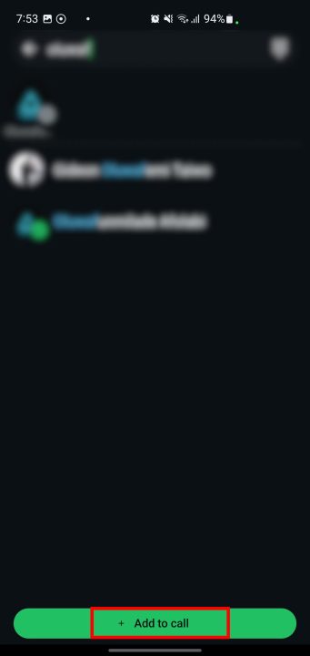 Making a group audio and video call on WhatsApp