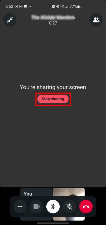 Making a group audio and video call on WhatsApp