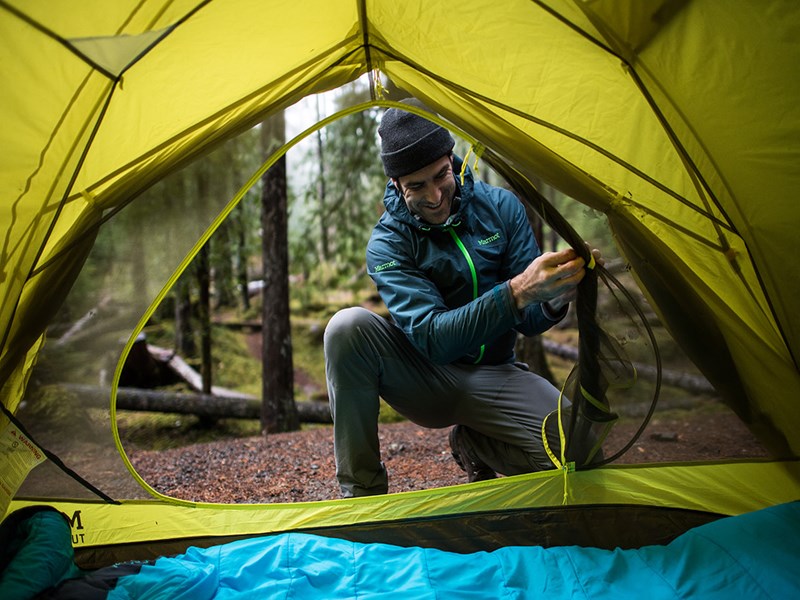 camping in a te; Photo source: travelgram.ir website. Photographer: Unknown
