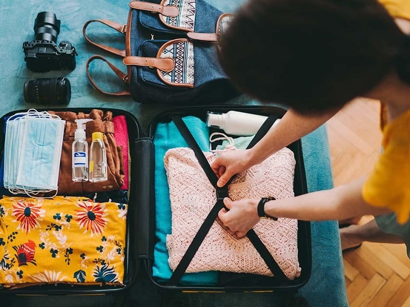 Proper arrangeme of luggage for travel; Photo source: siahkaman.com. Photographer: Unknown