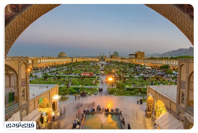 sixth floor; A unique view of the heart of Isfahan