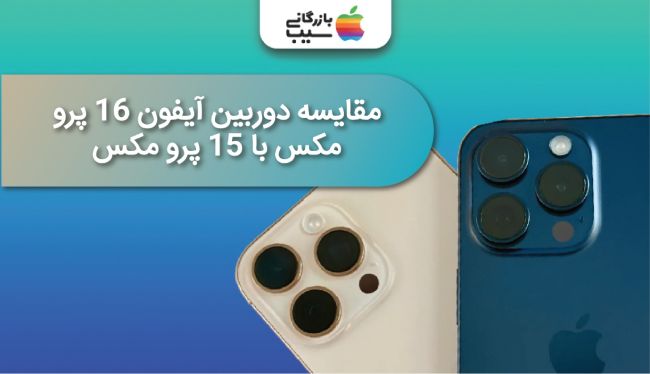 An image of the iPhone 16 Pro Max camera with the 15 Pro Max